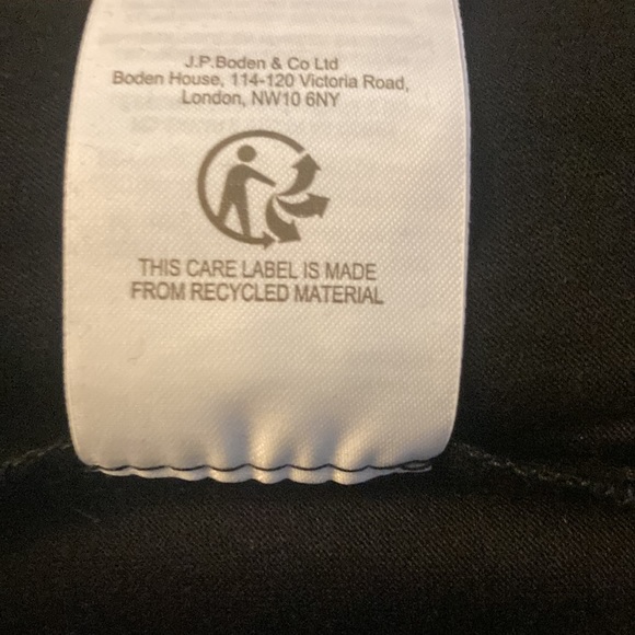 Boden Cuffed Drawstring Black Jogger Lounge pants XL - Picture 9 of 10